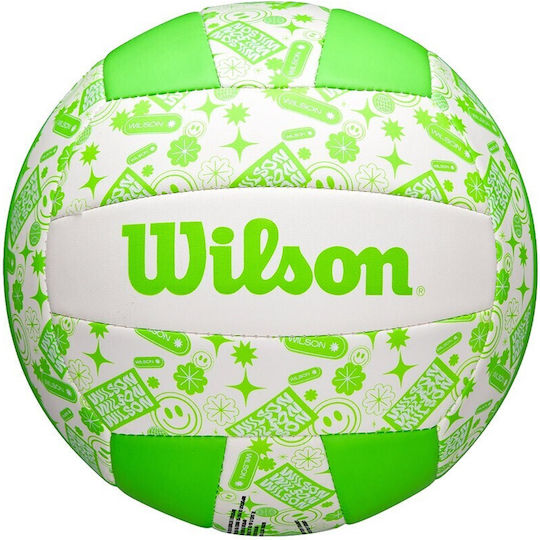 Μπάλα Beach Volley Wilson Stamp Vb Green White Wv4007502xbof