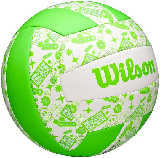 Μπάλα Beach Volley Wilson Stamp Vb Green White Wv4007502xbof