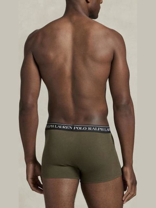 Herren Boxershorts Canopi Olive/Orange/Black