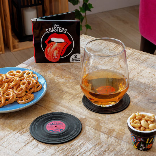 Pylones Round Plastic Coaster 9cm 2 Pieces