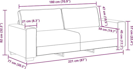 Living Room Furniture Set 3-Seater & 2-Seater