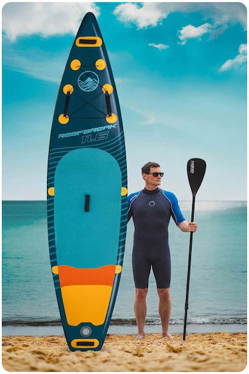 NEO Sport Reefbreak Φουσκωτή Σανίδα SUP με Μήκος 3.5m Μπλε