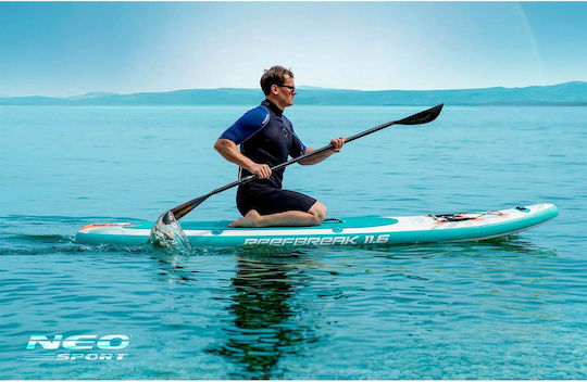 NEO Sport Reefbreak Inflatable SUP Board with Length 3.5m White