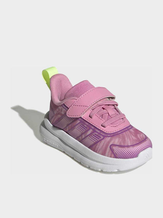 Tensaur Run Kinder Sportschuhe Running mit Bügel- und Schleifenverschluss Rosa