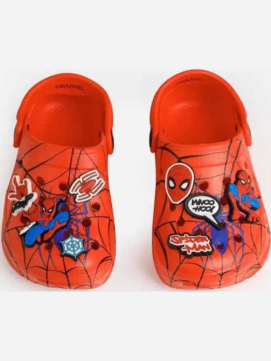 Kids Beach Clogs Red