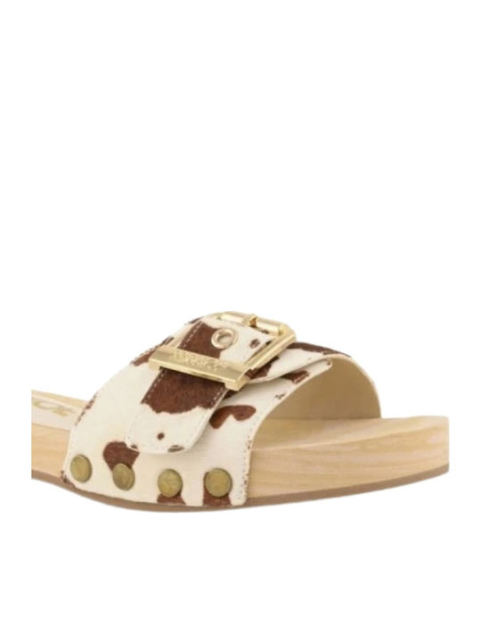 Women's Flat Sandals Brown