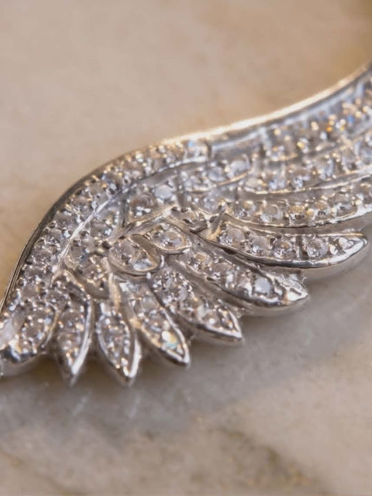 Κολιέ Silver Angel Wings