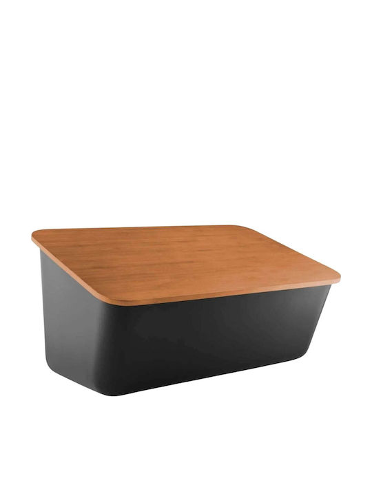 Eva Solo Brotkasten mit Deckel Hölzernes Schwarze 39cm