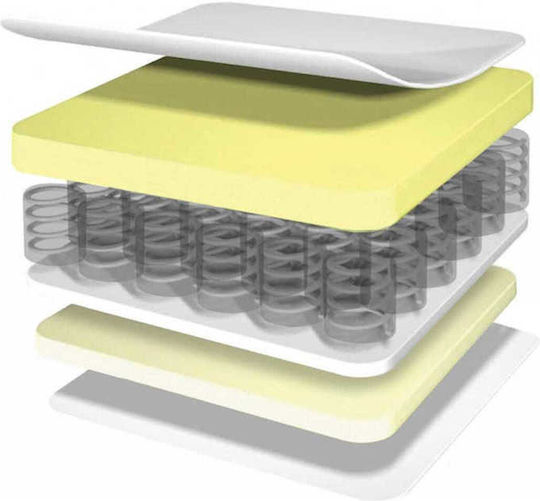 SteweHome Orthopedic Crib Mattress 90x130+20cm
