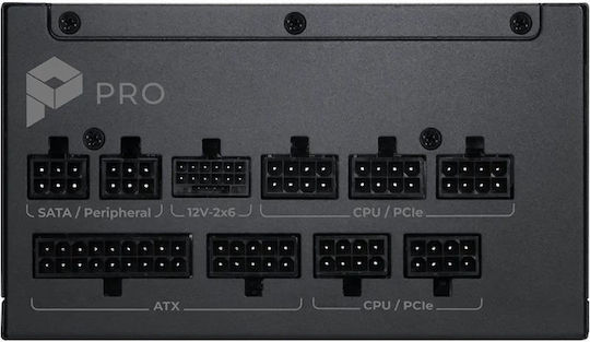 MSI PRO A1000PL PCIE5 1000W Черно Захранващо Блокче За Компютър Пълен Модул 80 Plus Platinum