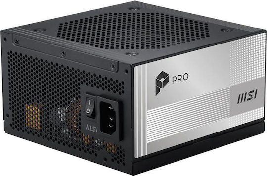 MSI PRO A1000PL PCIE5 1000W Черно Захранващо Блокче За Компютър Пълен Модул 80 Plus Platinum