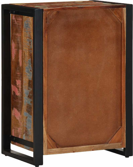 Storage Drawers Made of Metal & Wood L50xW35xH70cm