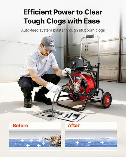 Vevor Drain Cleaning Machine Solo
