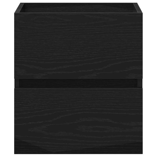 vidaXL Vanity Unit Without Sink M41xD38.5xH45cm Black Oak