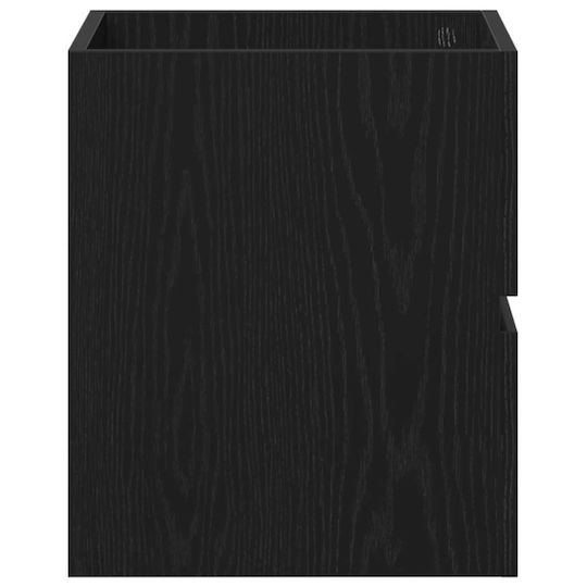 vidaXL Vanity Unit Without Sink M41xD38.5xH45cm Black Oak