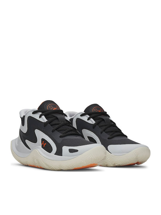 Under Armour Ua Gs Jet Basketball Gray