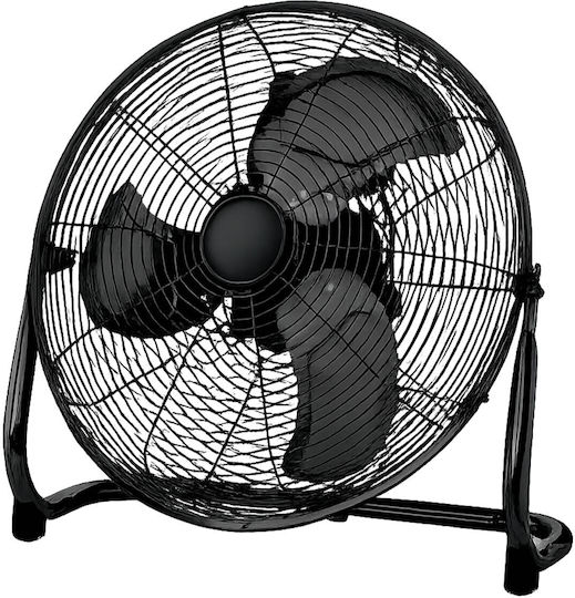 Elegant Ανεμιστήρας Δαπέδου 65W Διαμέτρου 36cm Μαύρος