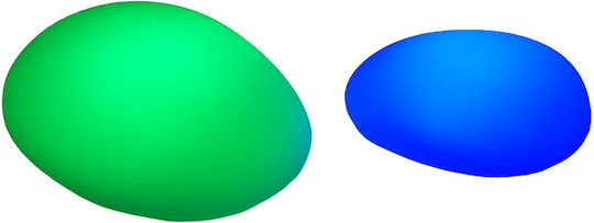 Lightex LED Лампа За Под С Топла Бяла Светлина Сива