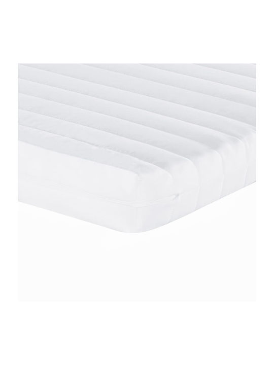 Kinderbett Bett Einzel mit Samt Dunkelgrau mit Lattenrost & Matratze 90x190cm