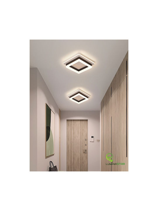 Luminastar Deckenleuchte Schwarz mit Integrierte LED