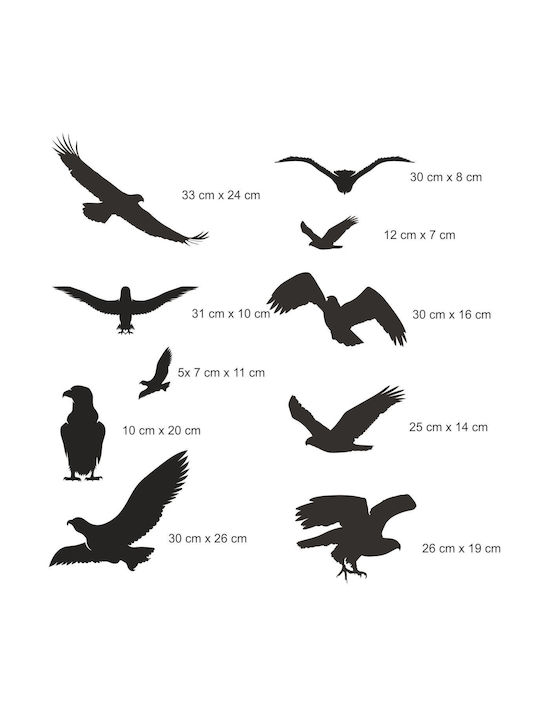 Window Stickers Prevent Birds – Bird Deterrent 14 Pieces