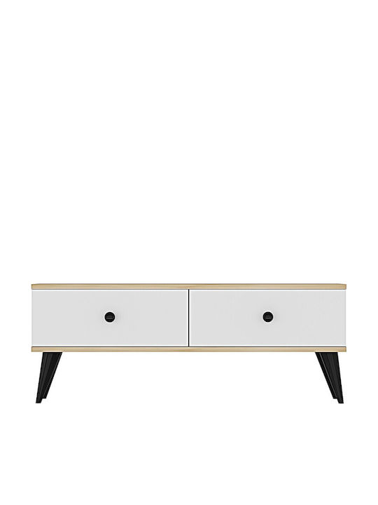Έπιπλο Τηλεόρασης Μαύρο Μ120xΠ30xΥ41cm