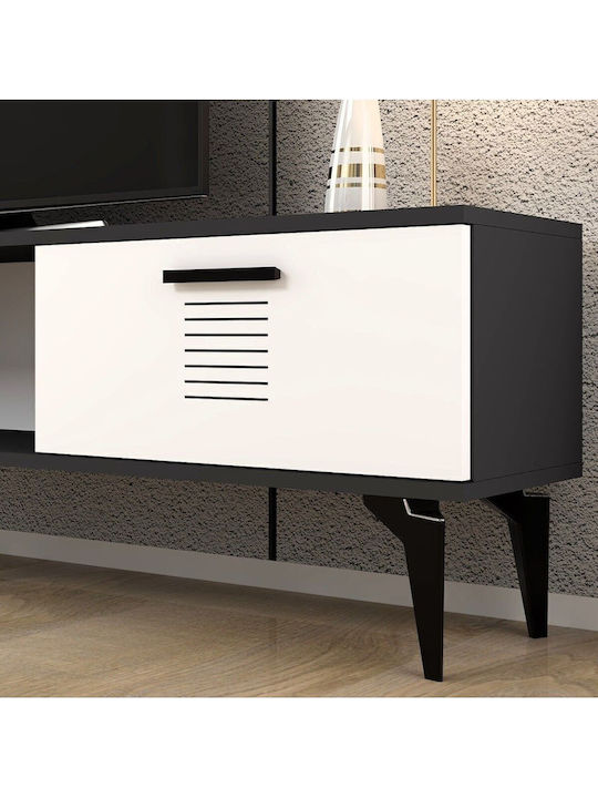 Έπιπλο Τηλεόρασης Γκρι Μ150xΠ30xΥ45cm