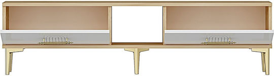 Gold TV Stand L150xD30xH41cm