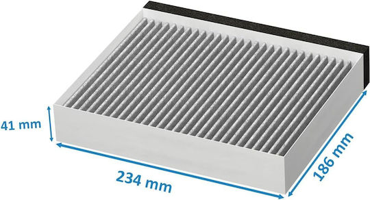 Filtru De Carbon Activat De Schimb Pentru Hotă Compatibil Cu Bosch Neff Siemens 23.4x18.6cm