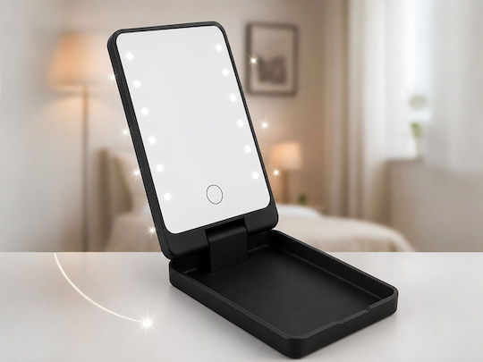 Verk Group Verk Group Schminkspiegel Platzierung mit Licht 16x9cm Schwarze