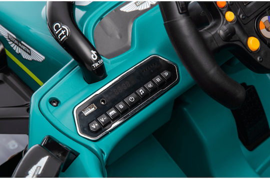 Aston Martin Formula Μονοθέσιο με Τηλεκοντρόλ Τύπου 12 Volt Πράσινο