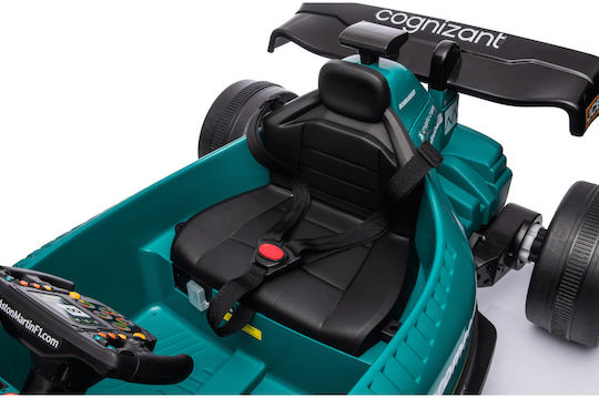 Aston Martin Formula Μονοθέσιο με Τηλεκοντρόλ Τύπου 12 Volt Πράσινο