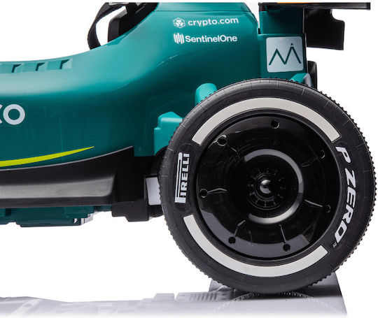 Aston Martin Formula Μονοθέσιο με Τηλεκοντρόλ Τύπου 12 Volt Πράσινο