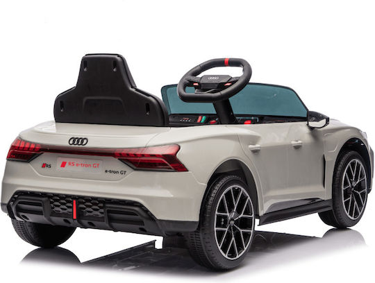 Audi RS e-tron GT Μονοθέσιο με Τηλεκοντρόλ Licensed 12 Volt Γκρι