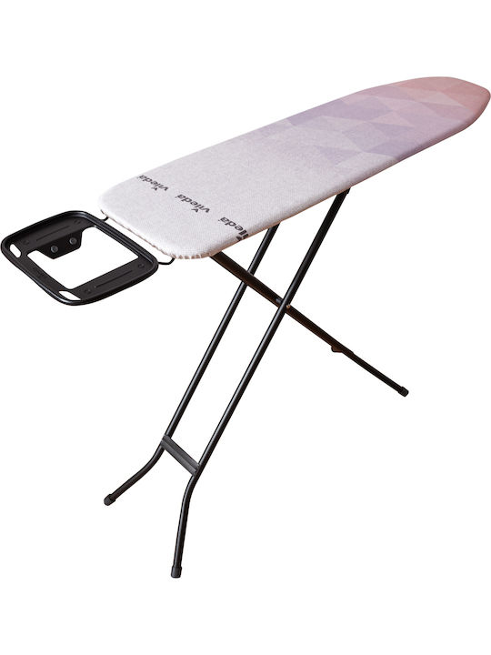 Vileda Diamond S Bügelbrett Für Dampfbügeleisen Zusammenklappbar 136x33x90cm