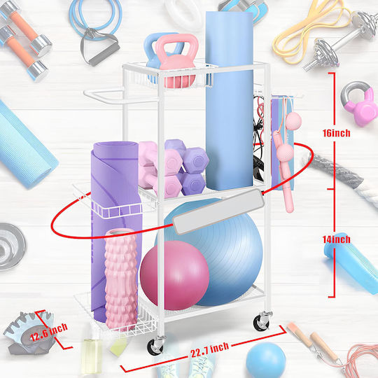 Βάση για Foam Rollers / Kettlebells / Αλτήρες