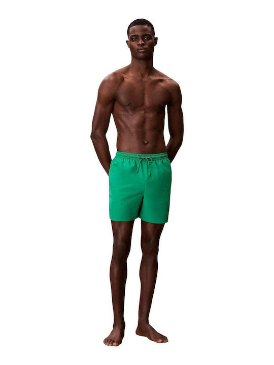 Medium Drawstring Мъжки Бански Плувни Шорти Mardi Gras Зелен