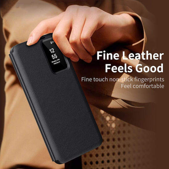 SSCase Book Negru (Galaxy S25 FE)