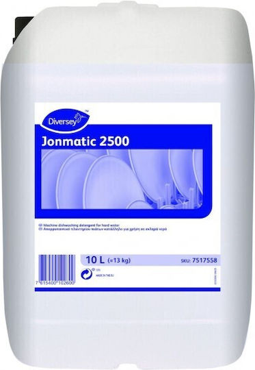 Johnson Diversey Jonmatic 2500 Commercial Dishwasher Liquid Detergent 10lt