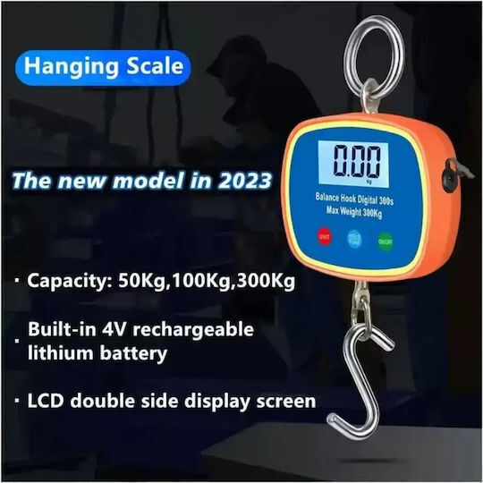 SPV Electronic Professional Crane Scale with Weighing Capacity 300kg