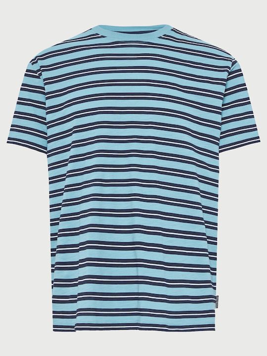 T-Shirt Blauer FBM013-303-04-Retro-Blau