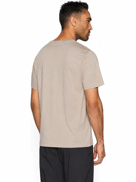 Simple Dome T-shirt Μπεζ
