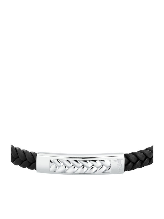 Trussardi Мъжка Кожена Гривна