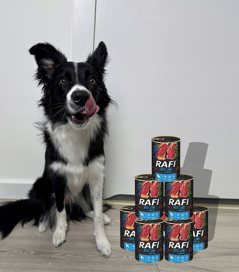 Rafi Wet Dog Food Diet With Lamb And Meat Grain-Free 400gr