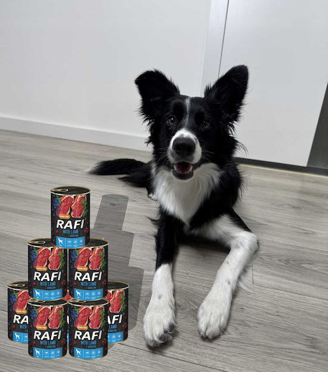 Rafi Wet Dog Food Diet With Lamb And Meat Grain-Free 400gr
