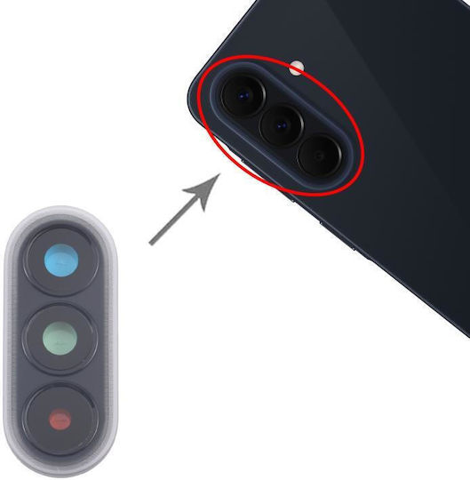Ανταλλακτικό Τζαμάκι Κάμερας Camera Lens Cover Samsung Galaxy A57 Sm-a576b