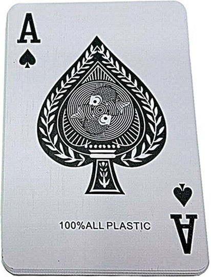 Playing Cards Zola 54 Pieces 8.7x5.7 Cm Checkered Pack Red