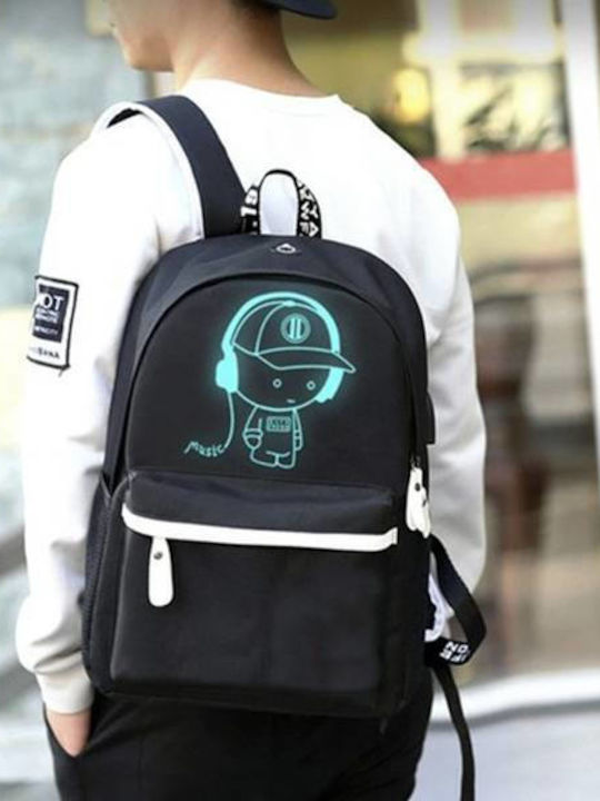 Backpack Waterproof 19lt Black
