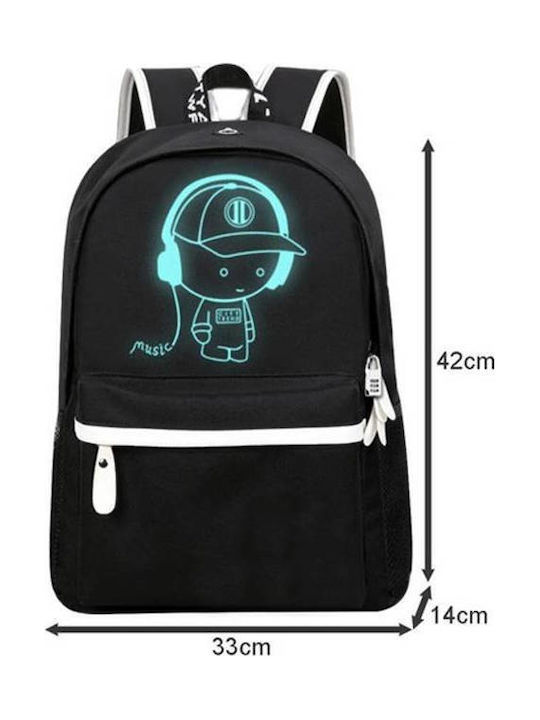 Backpack Waterproof 19lt Black