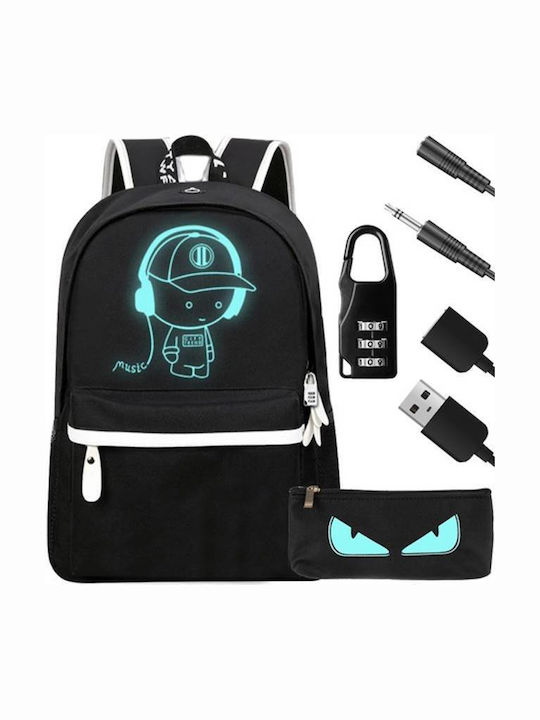 Backpack Waterproof 19lt Black